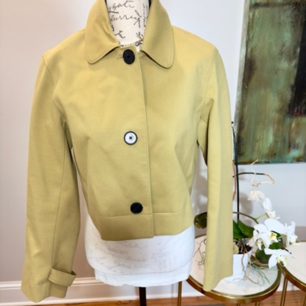 Rebecca Taylor NWT Natural Crop Jacket In Small